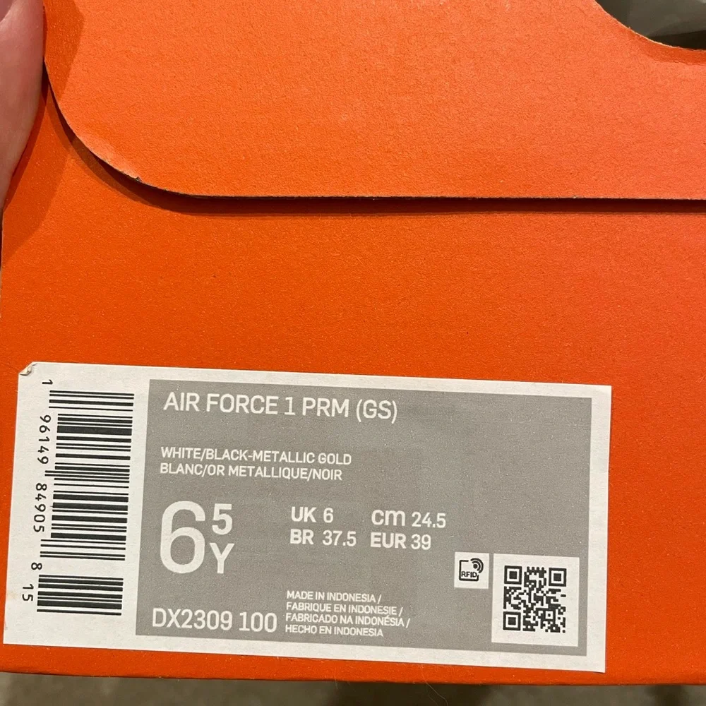 Nike Air Force 1 Premium Big Kids' Shoes size 6.5Y brand new with box - Picture 6 of 11